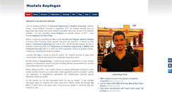 Desktop Screenshot of mustafabaydogan.com